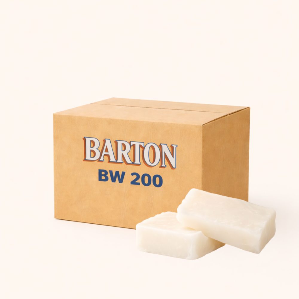 Barton BW 200 performance soy wax carton with wax blocks